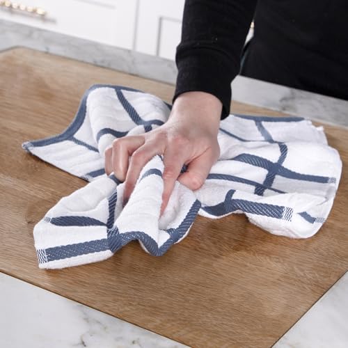Solid & Coordinate Kitchen Towels (4 Count)