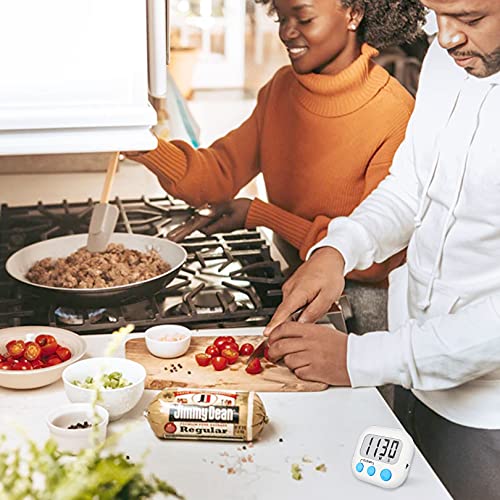 Digital Kitchen Timers for Cooking (6 Count)