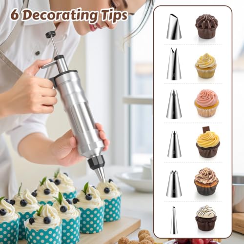 Dessert Decorating Syringe Set