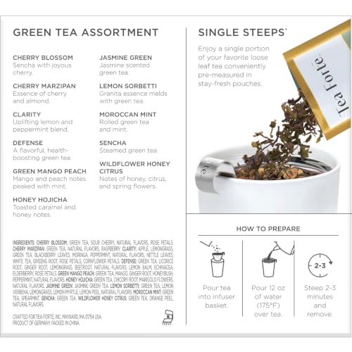 Single Steeps Tea Sampler (15 Count)