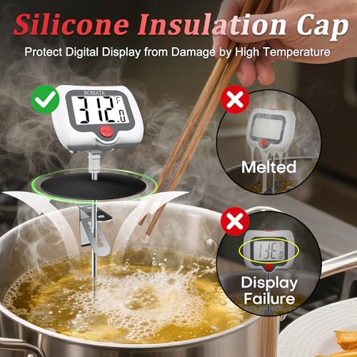 Digital Candy Thermometer with Pot Clip