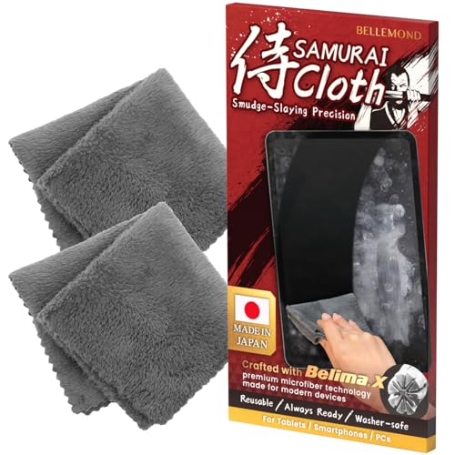 Samurai Cloth」 Japanese Microfiber Cleaning Cloth (2 Count)