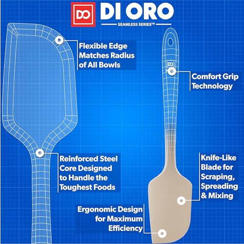 DI ORO Large Silicone Spatula
