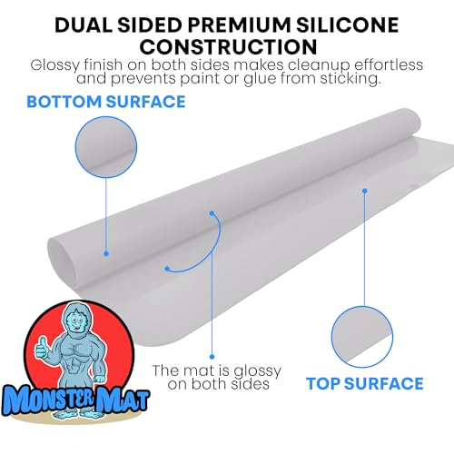 Extra Large Silicone Craft Mat 48x24 Inch