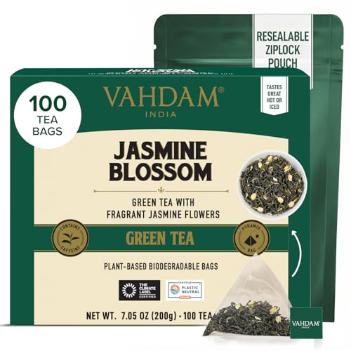 Jasmine Green Tea Bags (100 Count)