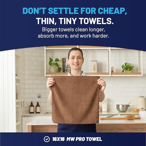 MW Pro Microfiber Cleaning Cloth (11.97 Count)