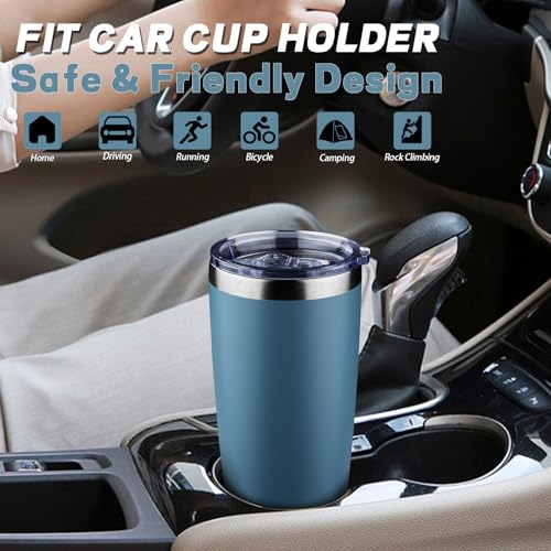 20 oz Tumbler with Lids and Straws