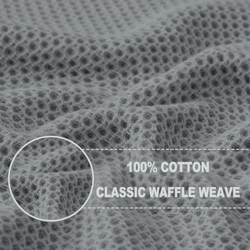 100% Cotton Waffle Weave Kitchen Dish Towels 18 (18 Count)