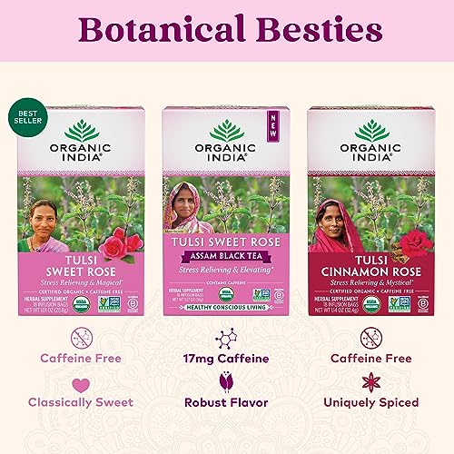 Tulsi Sweet Rose Herbal Tea (108 Count)