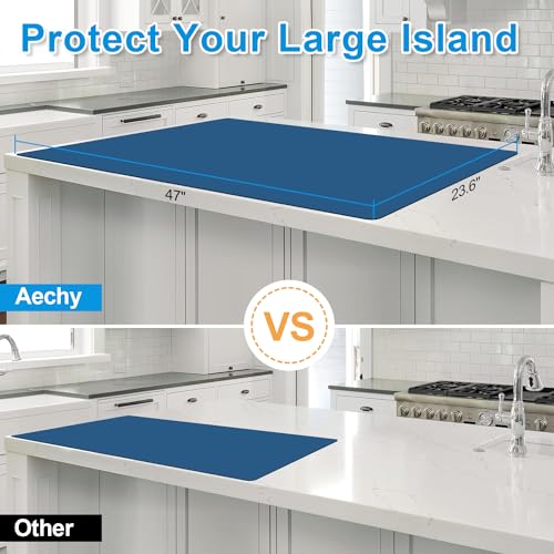 Silicone Mats for Kitchen Counter 47"x23.6"x0.08”