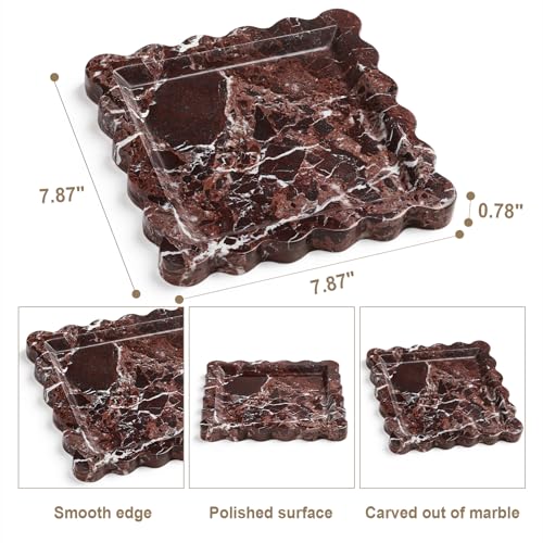 Natural Marble Vanity Tray