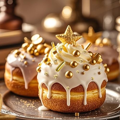 Gold Sprinkles 130g (4.58 Ounce)