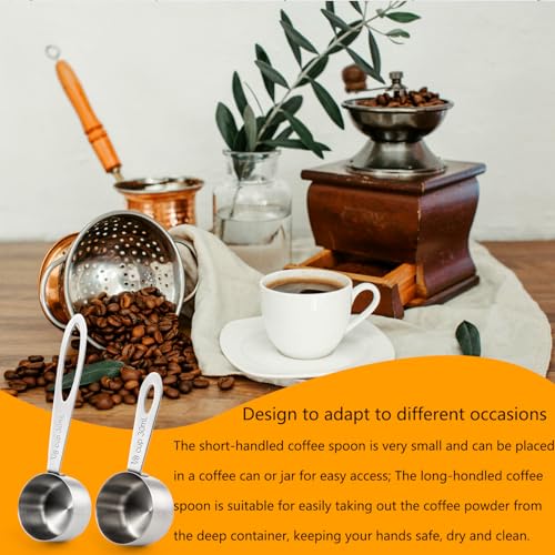Set of 8 Coffee Scoop (8 Count)