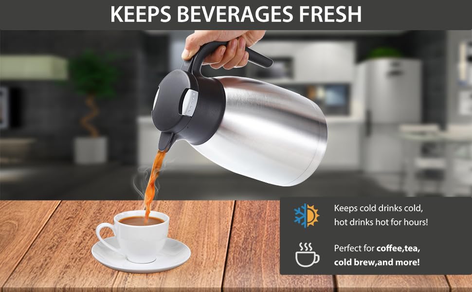Thermal Coffee Carafe Dispenser