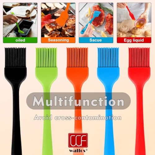 Silicone Pastry Brush (5 Count)