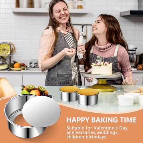 4 Inch Cake Pans (4 Count)