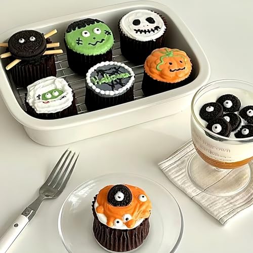 10mm Small Candy Eyes for Decorating Edible Candy Eyes Eyeballs Halloween Sprinkles for Cake Decorations
