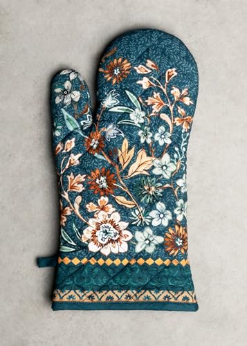 100% Cotton Oven Mitt & Pot Holder Set (2 Count)