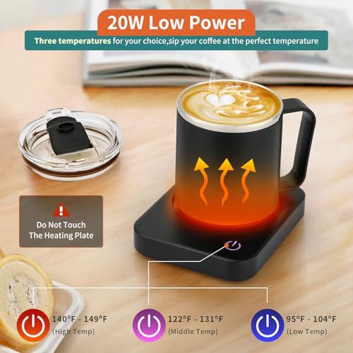 Coffee Mug Warmer Set with Auto Shut Off (2 Count)