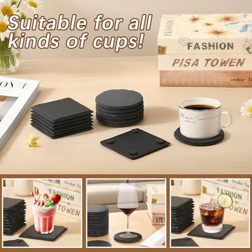 48pcs Slate Coasters (48 Count)