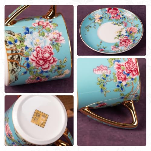 Tea Cup and Saucer (2 Count)
