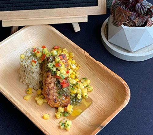 Eco Friendly Bamboo Trays (25 Count)
