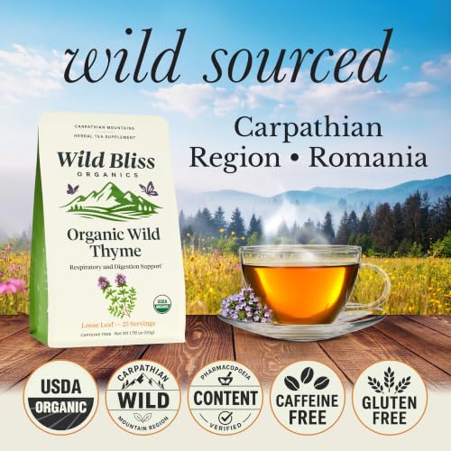 Organic Wild Breckland Thyme Tea