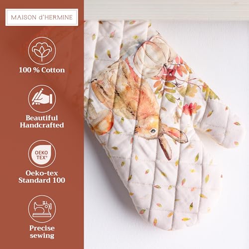 Maison d'Hermine Oven Gloves 100% Cotton Oven Mitt