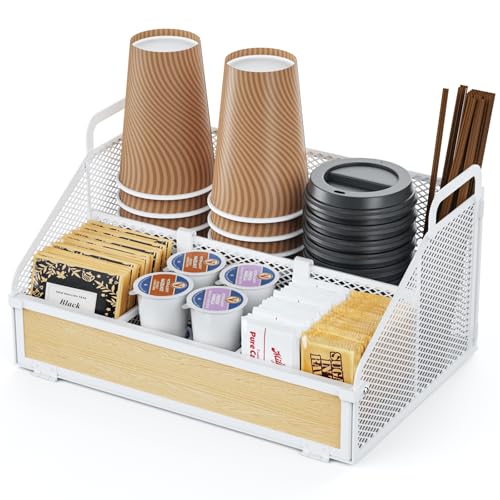 Countertop Coffee Station Organizer
