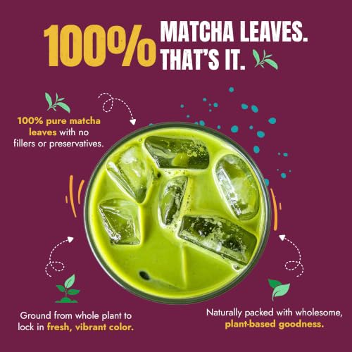 Organic Midori Jade Matcha Powder 3.5oz (3.5 Ounce)