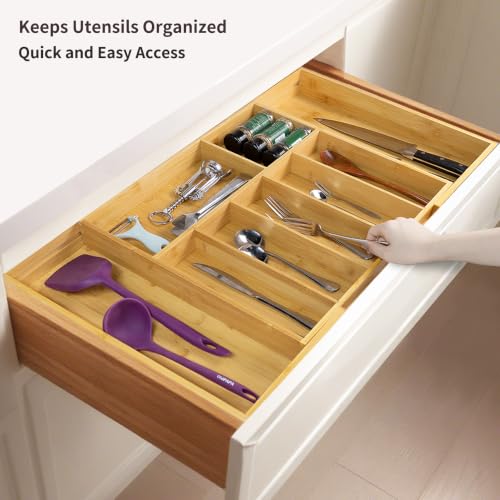 Extra Large Kitchen Drawer Organizer