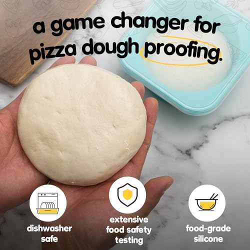 Stackable Silicone Artisan Pizza Dough Proofing Proving Boxes with Air