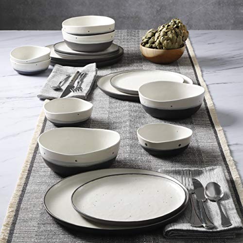 Rhinebeck 16 Piece Double Bowl Dinnerware Set