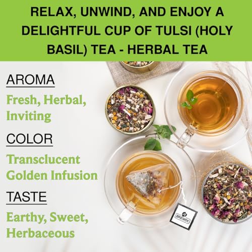 Tulsi Tea Bags with Chamomile (25 Count)