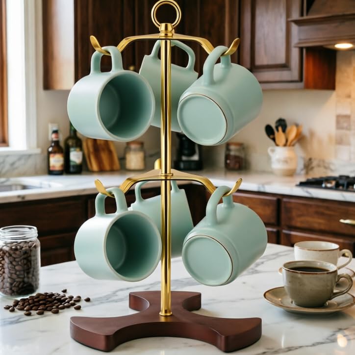 Gold Mug Tree for Countertop (3 Count)