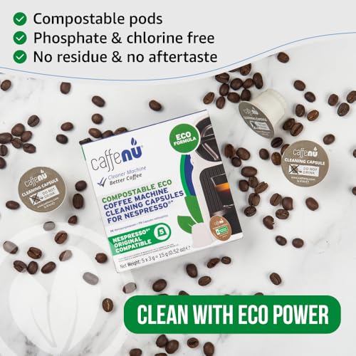 Nespresso Original Line Compatible Eco Cleaning Pods (5 Count)