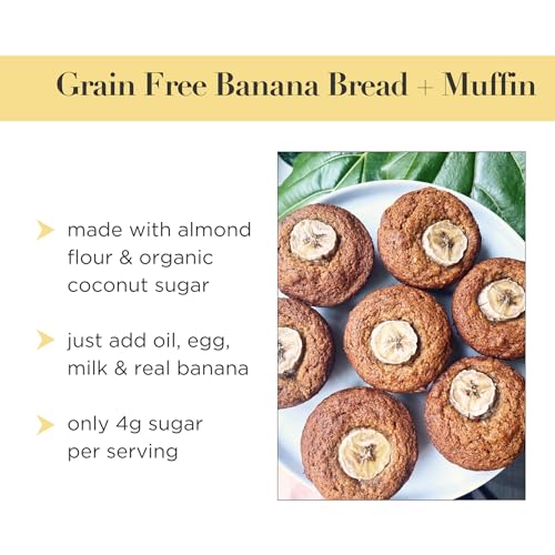Grain Free Banana Bread & Muffin Baking Mix (9.3 Ounce)