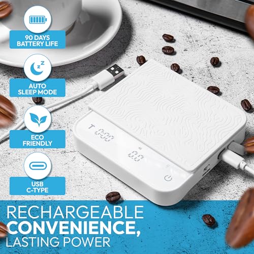 Mini Coffee Scale with Timer
