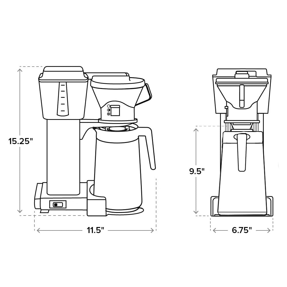 Technivorm KBT Coffee Brewer (40 Ounce)