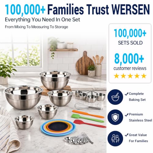Mixing Bowls with Lid Set