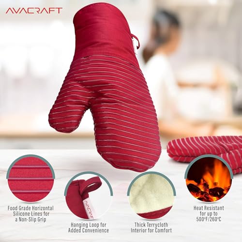 Oven Mitts Pair