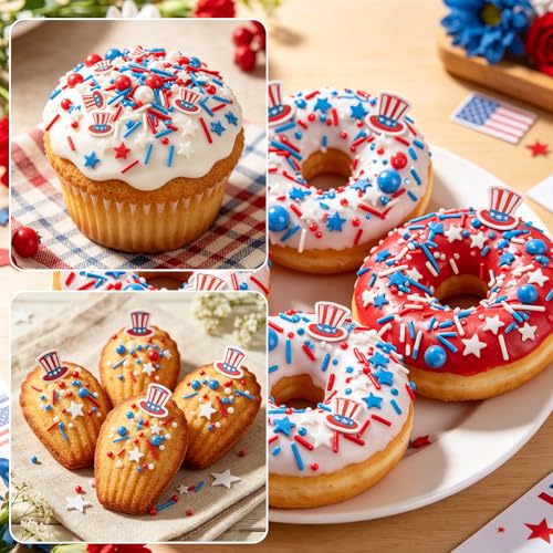 Patriotic Sprinkles 130g (4.58 Ounce)