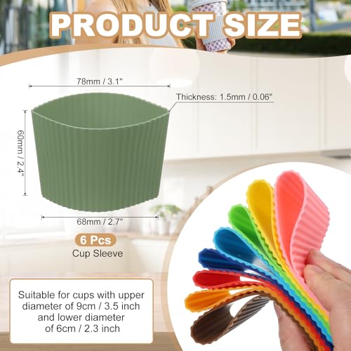 6Pack Coffee Cup Sleeves (6 Count)