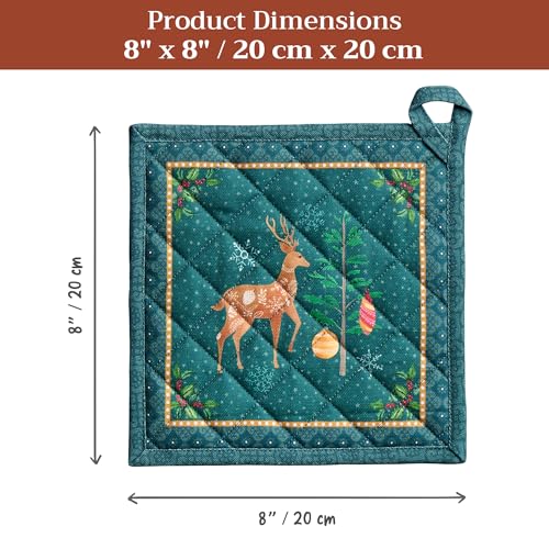 Pot Holders 100% Cotton Potholders (2 Count)