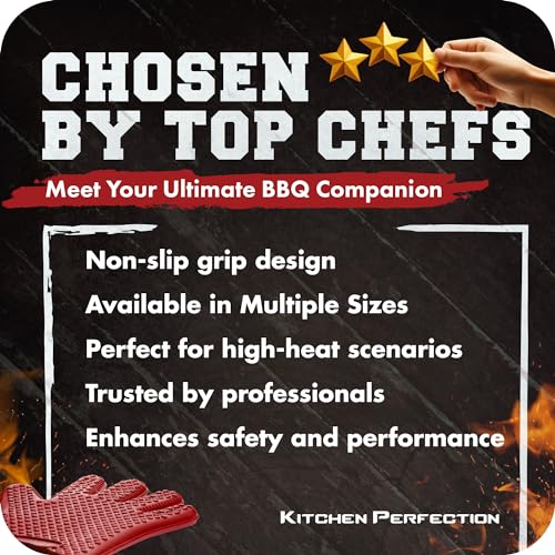 Silicone Smoker BBQ Gloves