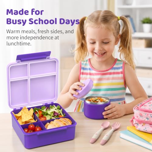 Bento Lunch Box with 8oz Soup Thermo