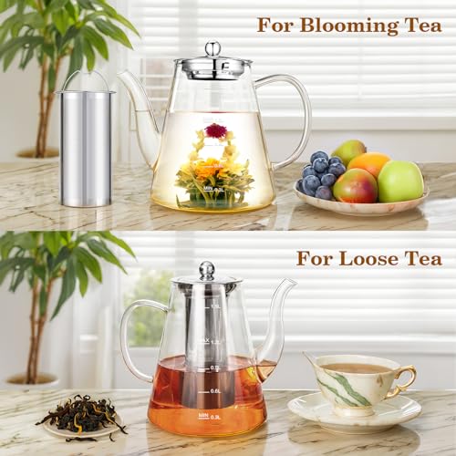 1500ml Glass Teapot