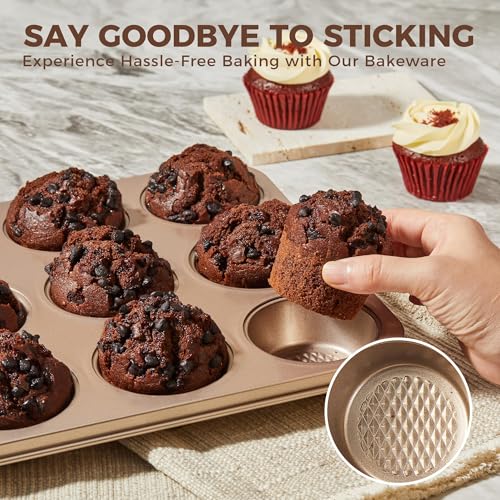 9 Piece Baking Pans Set Nonstick (9 Count)