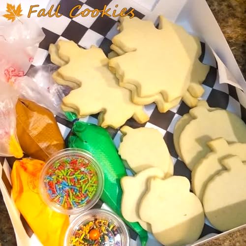 Thanksgiving Cookie Cutters Set 7PCS Large (7 Count)