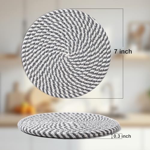 7 Inch Trivets for Hot Dishes (5 Count)